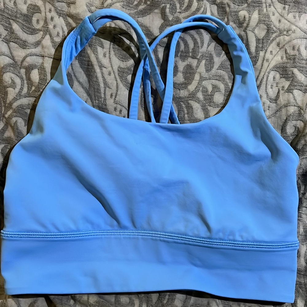Lululemon longline energy bra.